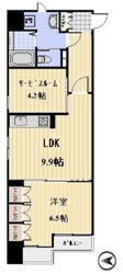 グランカーサ浅草の物件間取画像